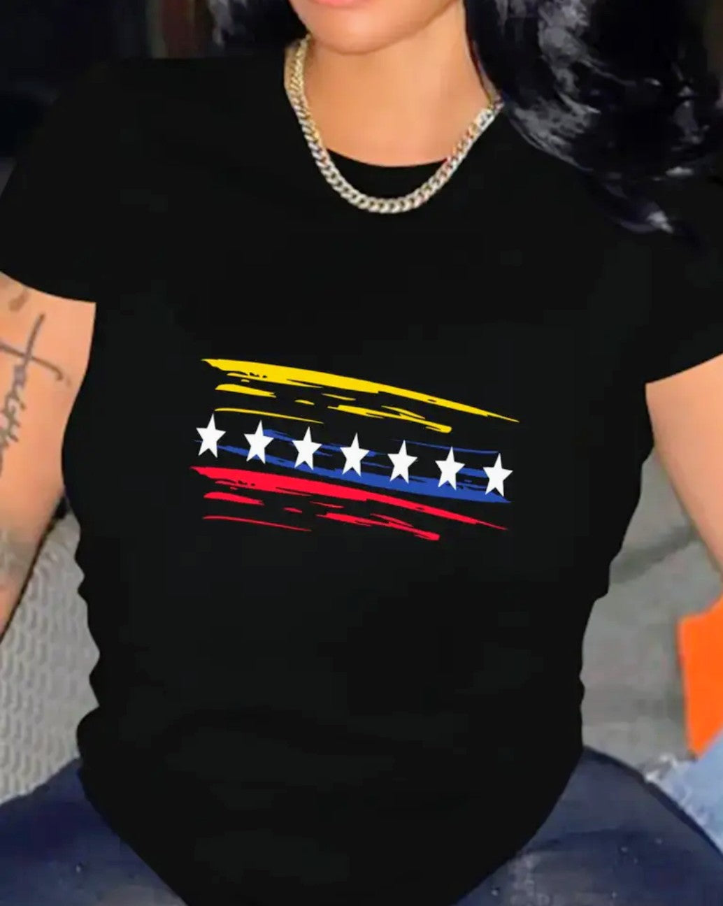 Blusa damas Bandera